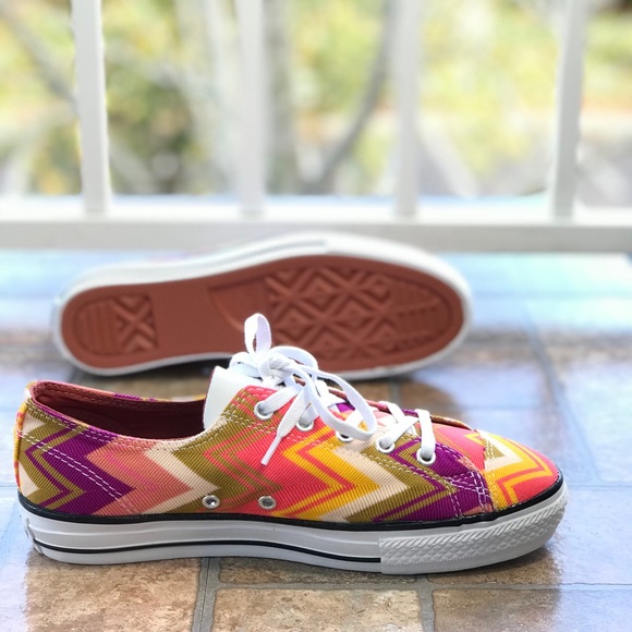 NWT Converse & Missoni Ctas High Line Multi W AUTH - Picture 4 of 7